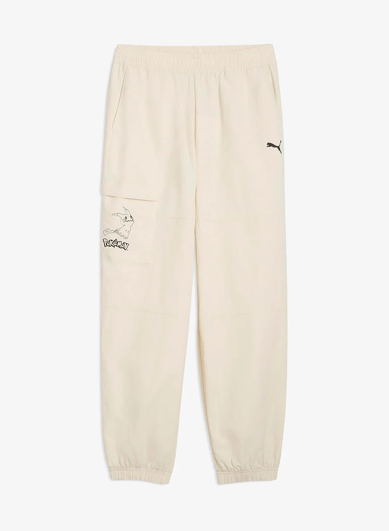 بوما بنطلون كارجو مريح للأطفال بوكيمون